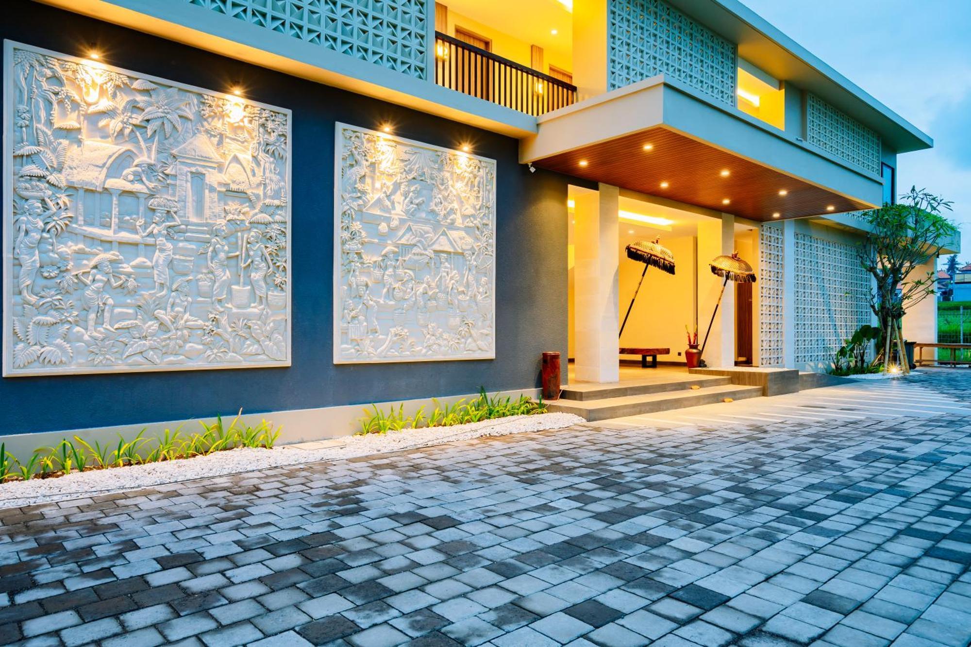 Big Dragon Villas Ubud Esterno foto